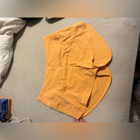 HALARA Pants - HALARA Yellow Athletic Shorts